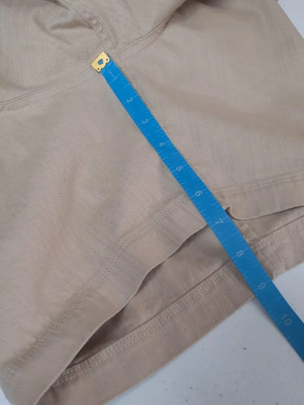 GAP Men's XXL Khaki Tan Drawstring Shorts Stretch Cotton Casual Preppy Classic